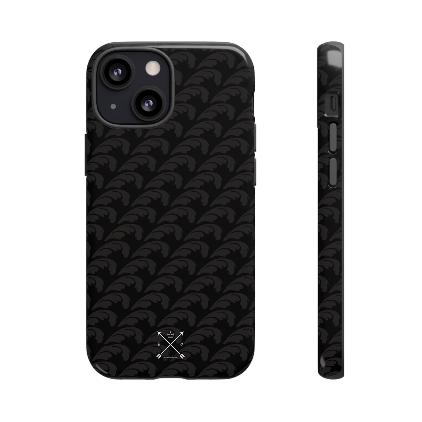Beautiful Beloved One Flourish - Tough Phone Cases (black/black)