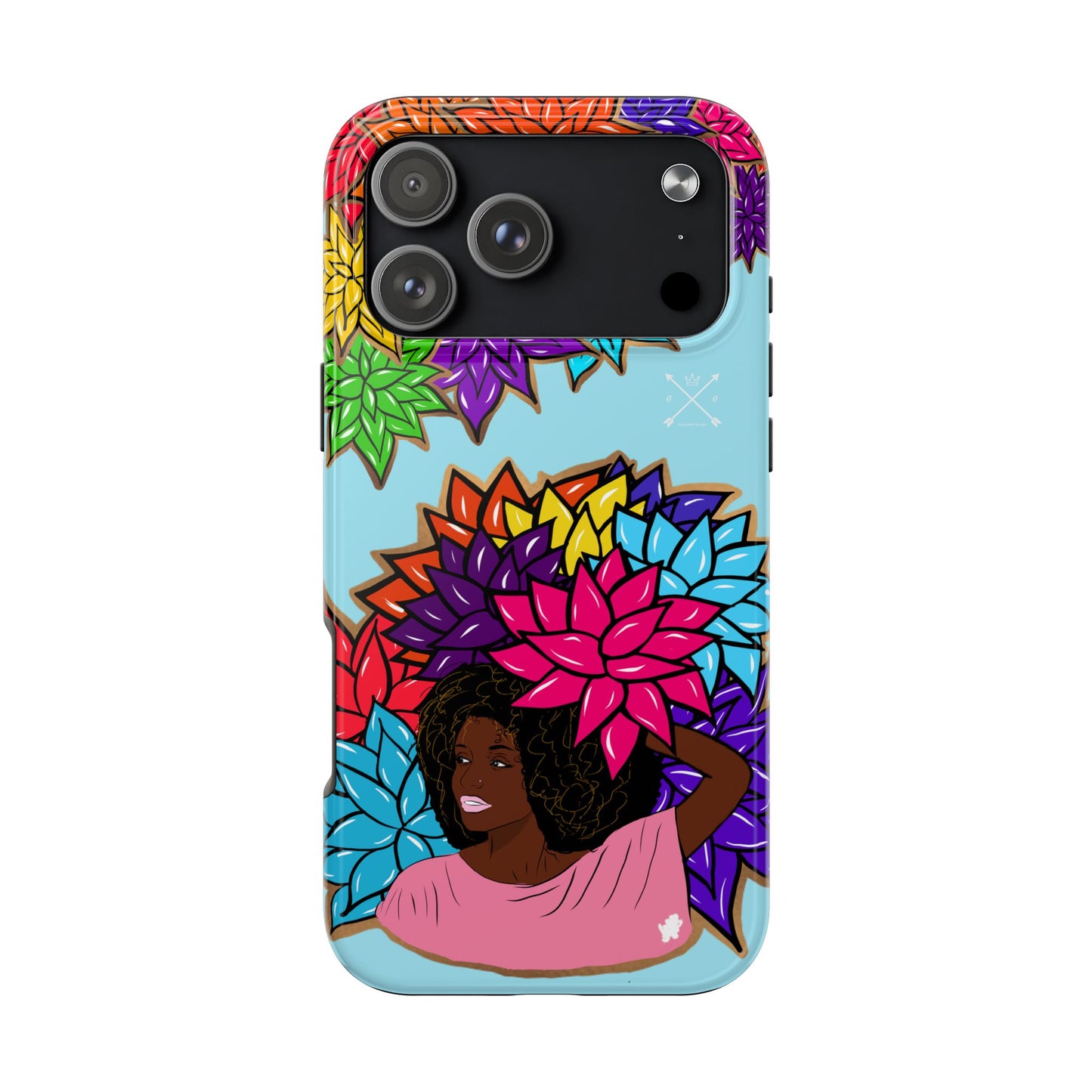 Beauty with Flowers - Tough Phone Cases