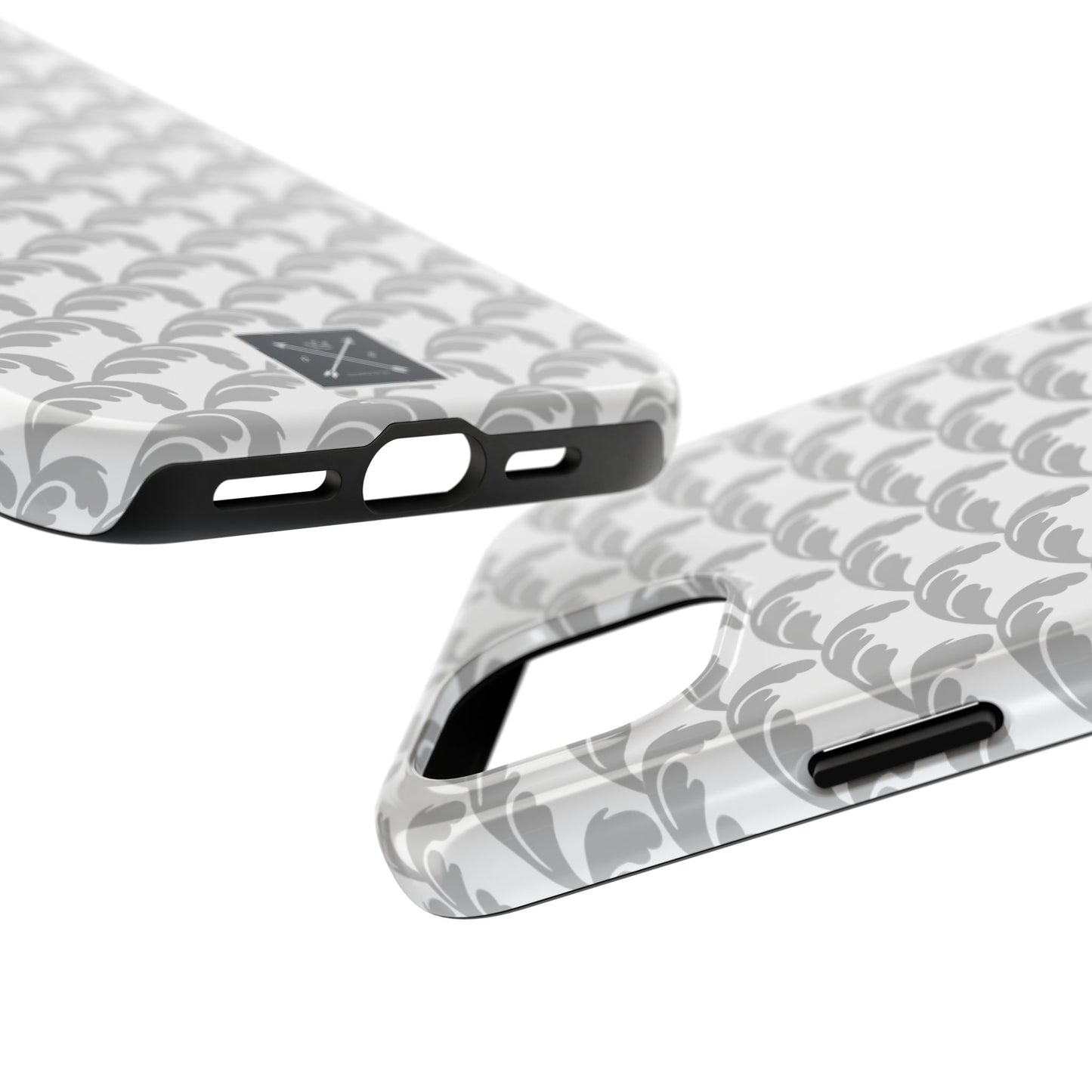 Beautiful Beloved Flourish (white/silver) - Tough Phone Cases