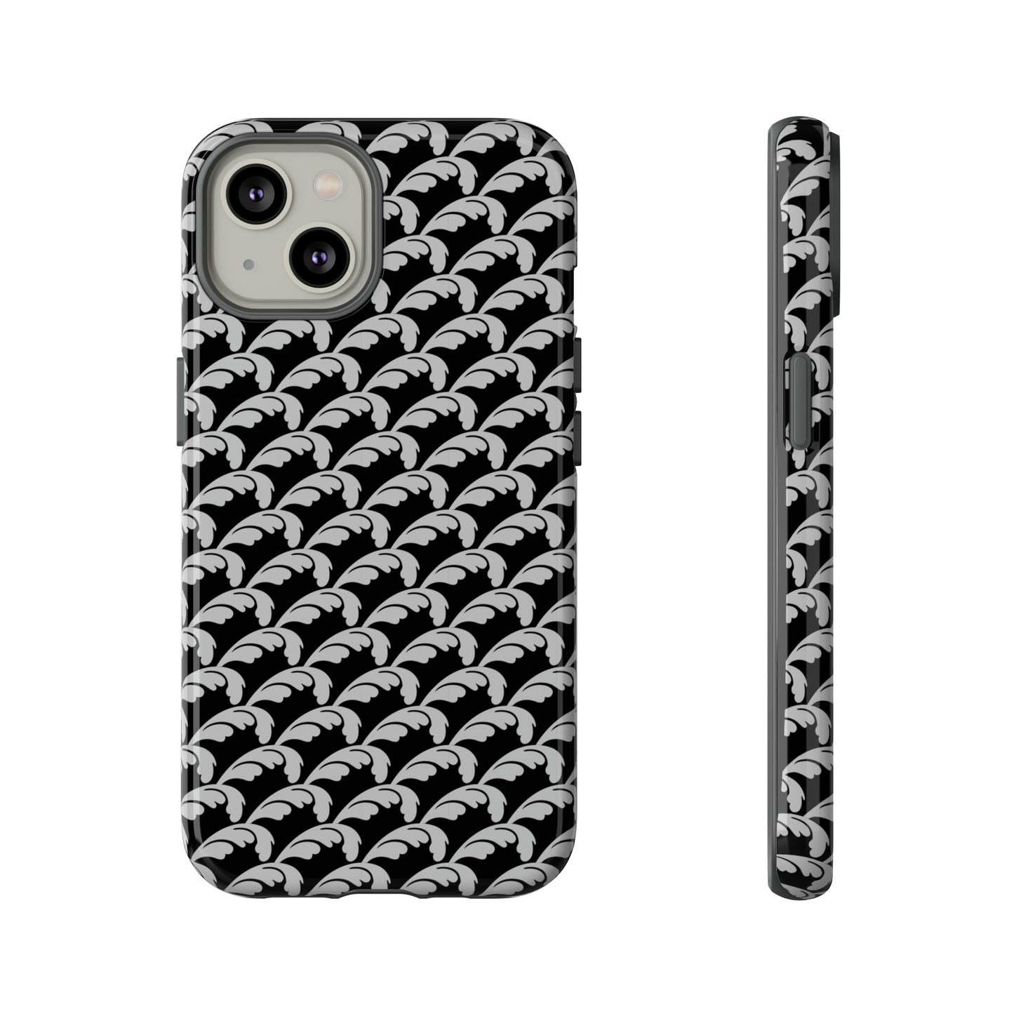 Beautiful Beloved One Flourish (black/silver) - Tough Phone Cases
