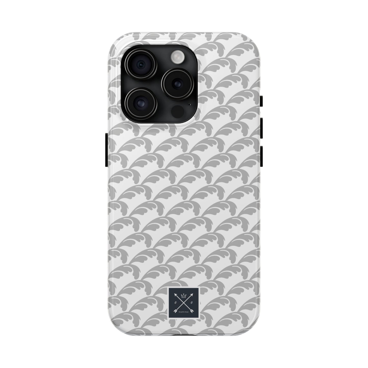 Beautiful Beloved Flourish (white/silver) - Tough Phone Cases