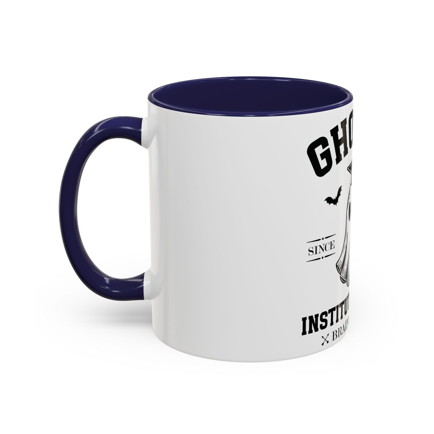 Ghostly Institute of Fright - Accent Coffee Mug (11, 15oz)