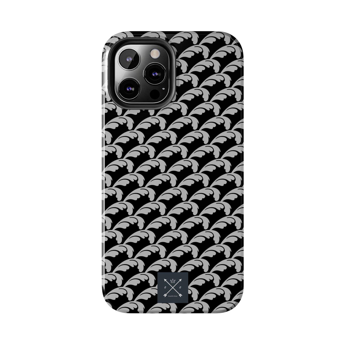 Beautiful Beloved One Flourish (silver/black) - Tough Phone Cases