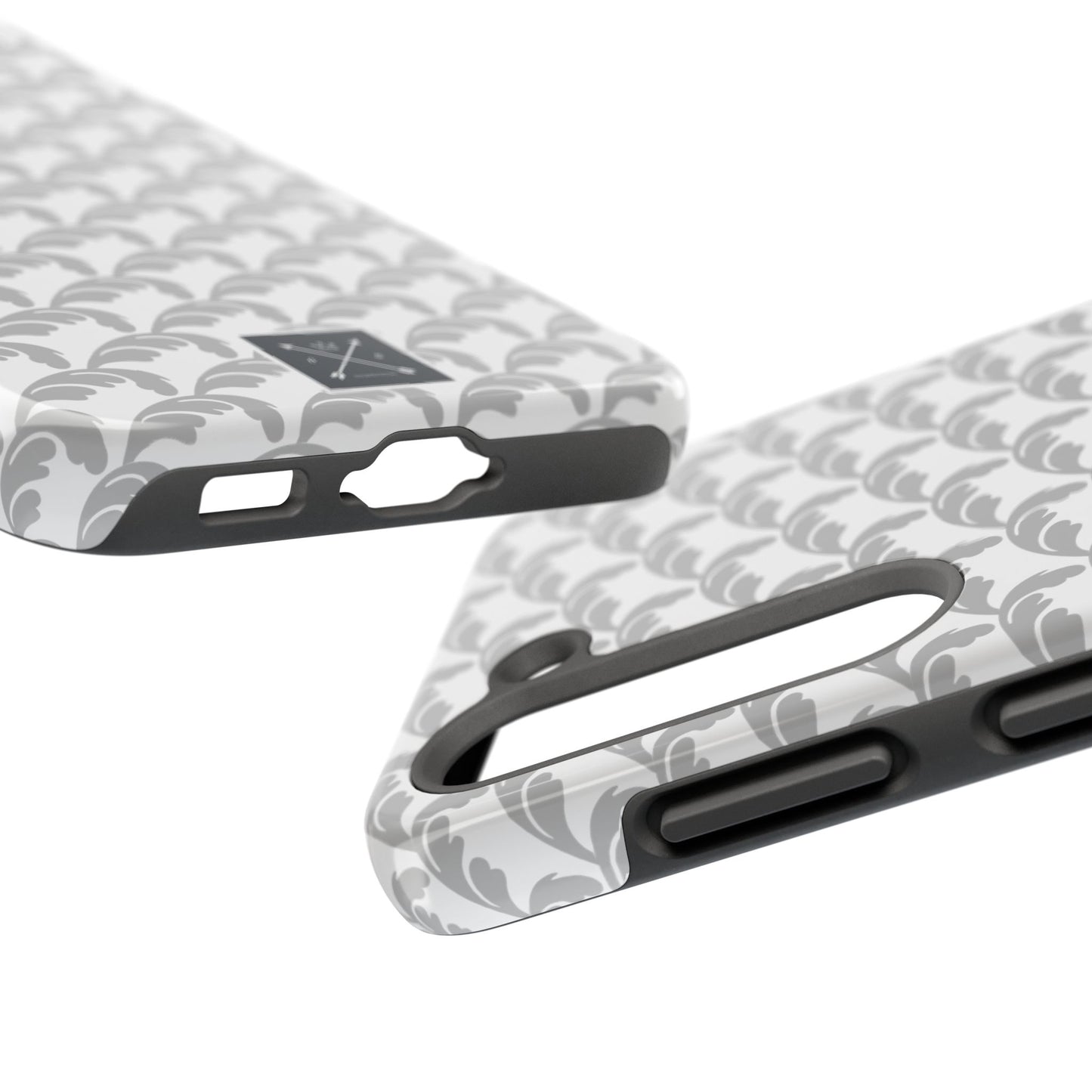 Beautiful Beloved Flourish (white/silver) - Tough Phone Cases