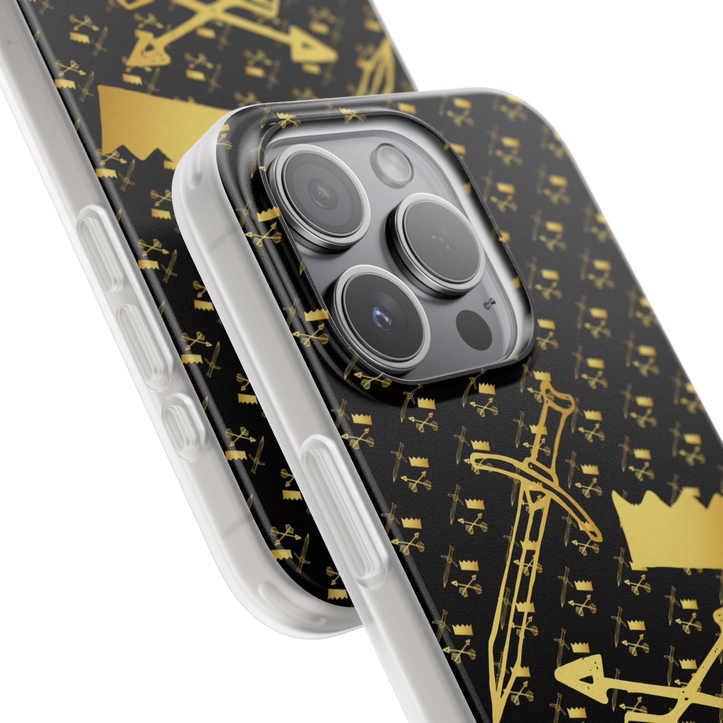 Gold and Bold Warrior - Flexi  Phone Cases