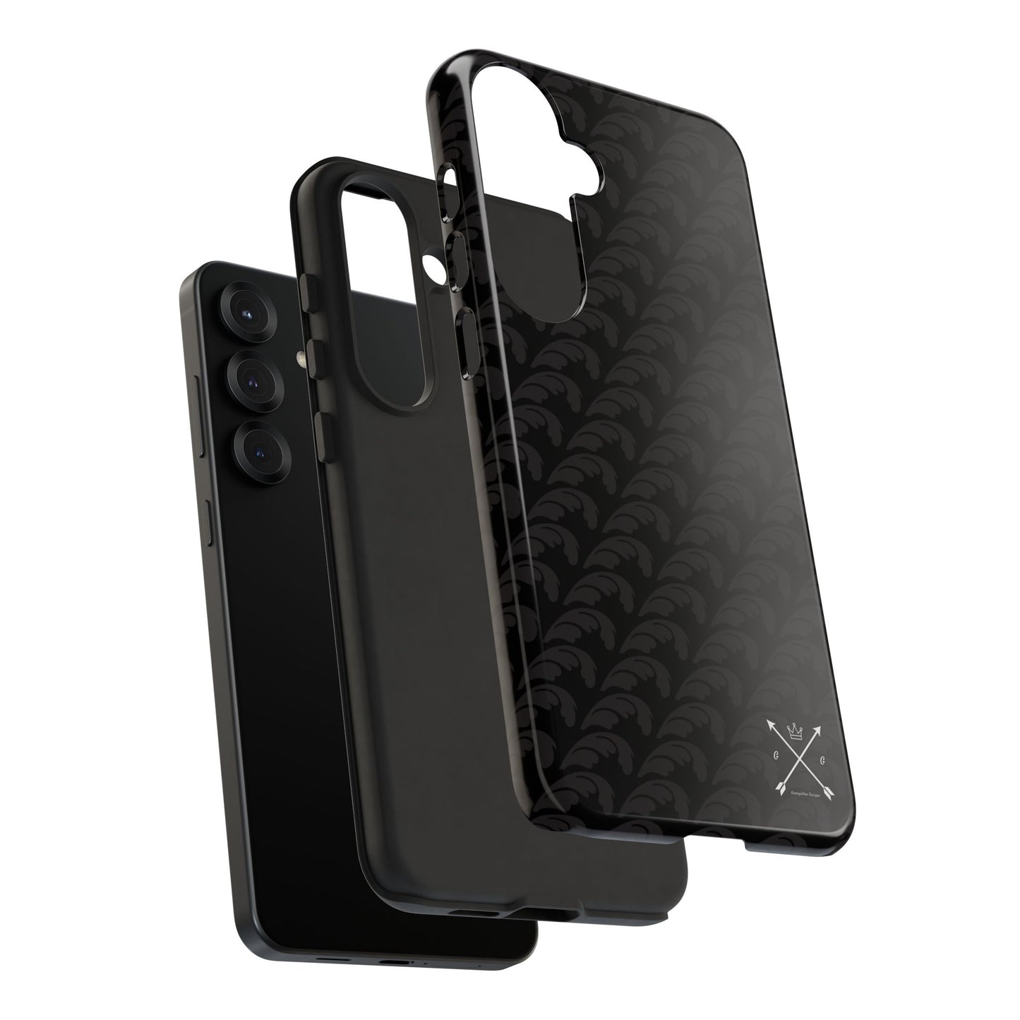 Beautiful Beloved One Flourish - Tough Phone Cases (black/black)