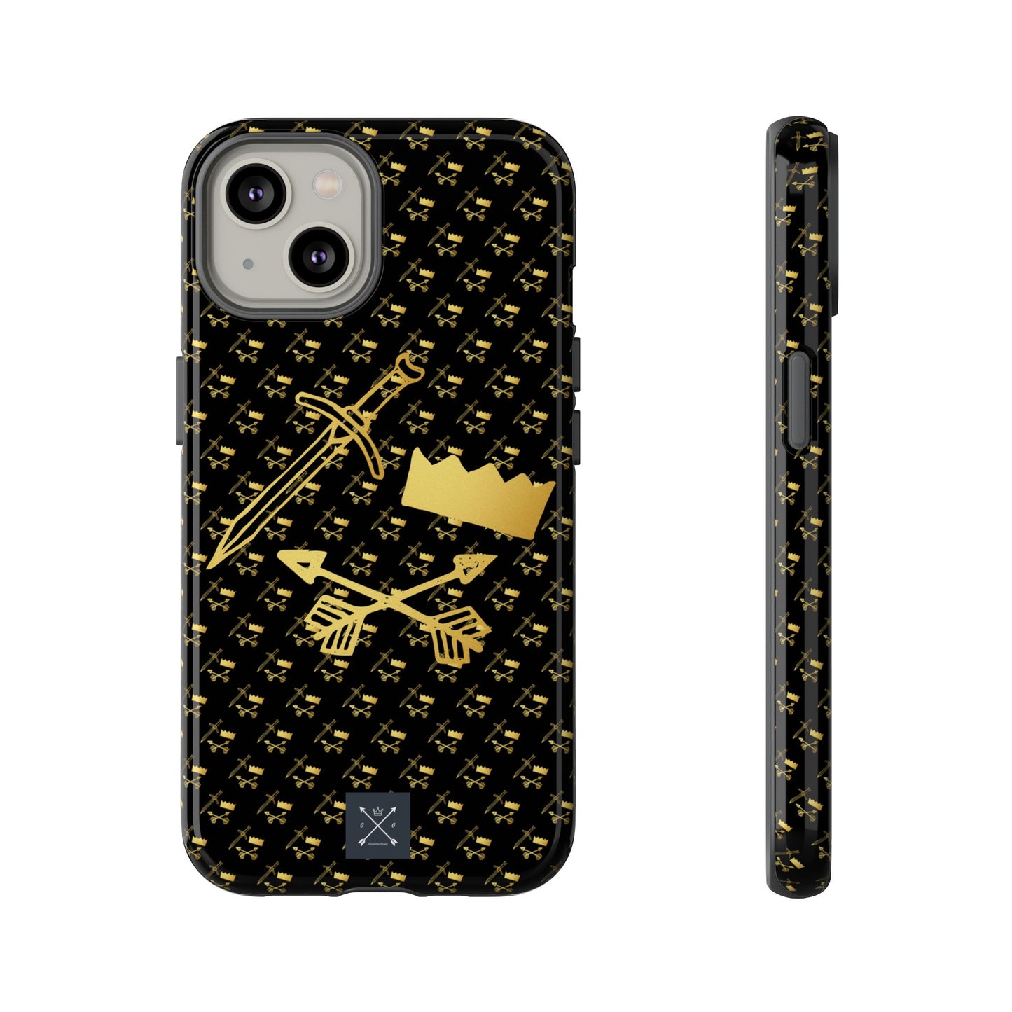 Gold and Bold Warrior - Tough Phone Cases
