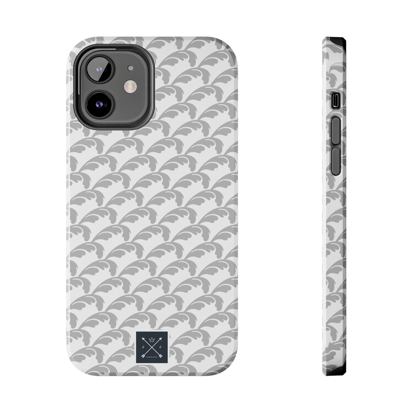Beautiful Beloved Flourish (white/silver) - Tough Phone Cases