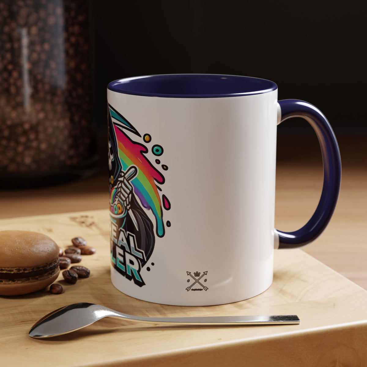 Cereal Killer Grimreaper - Accent Coffee Mug (11, 15oz)