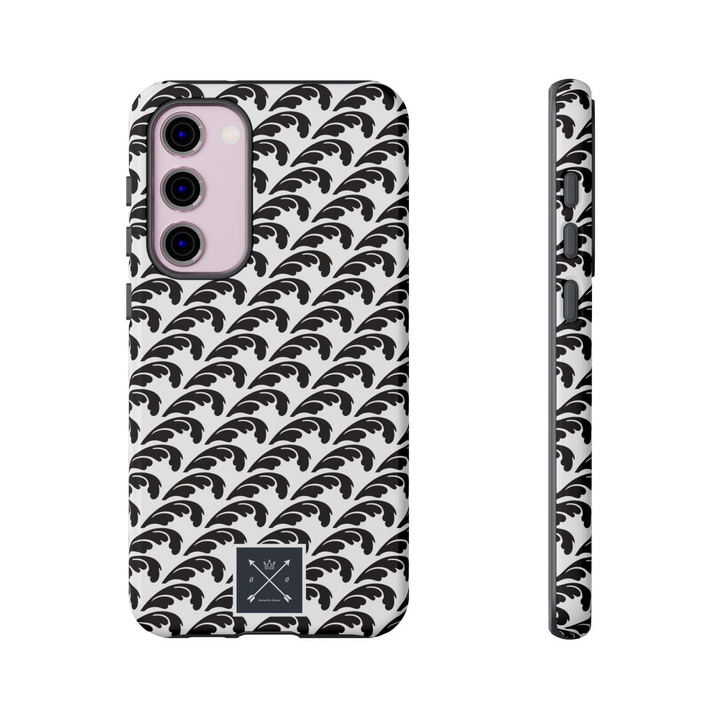 Beautiful Beloved One Flourish (black/white) - Tough Phone Cases