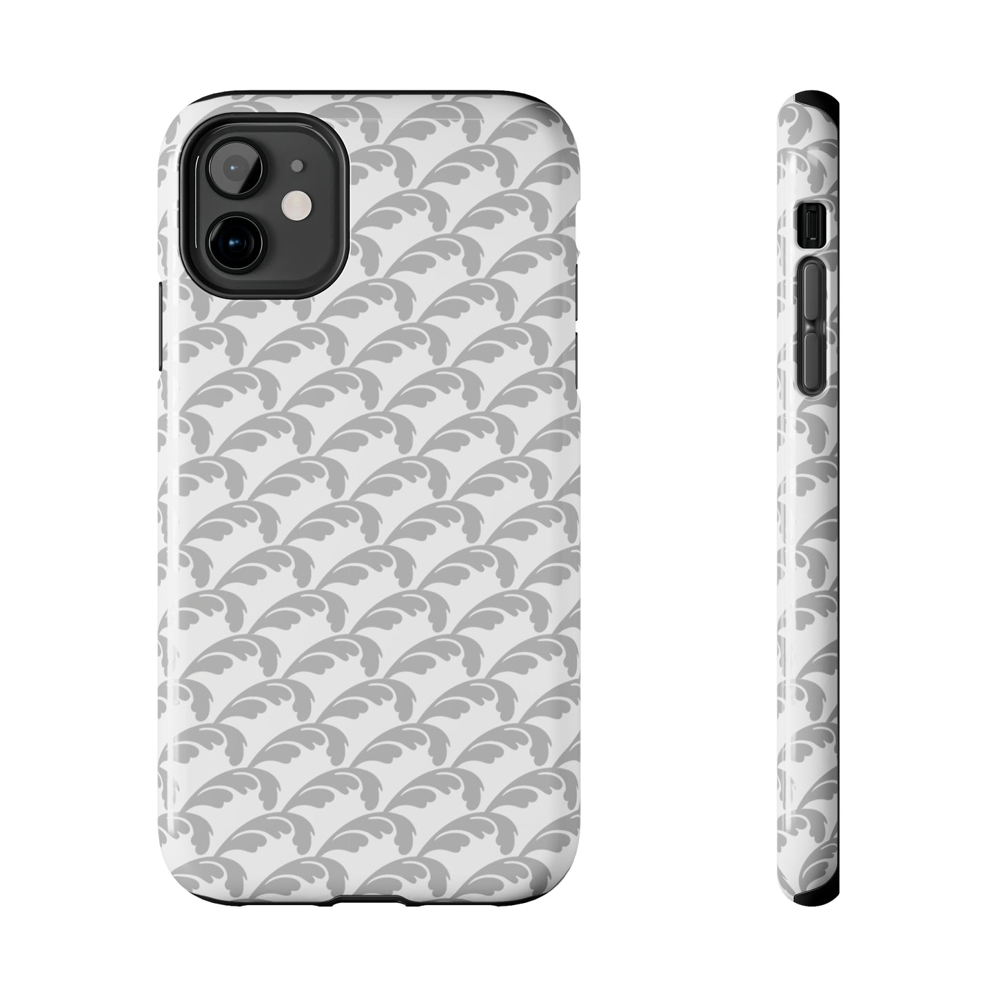 Beautiful Beloved Flourish (white/silver) - Tough Phone Cases