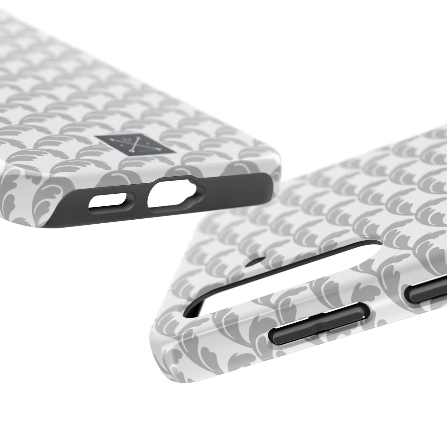 Beautiful Beloved Flourish (white/silver) - Tough Phone Cases