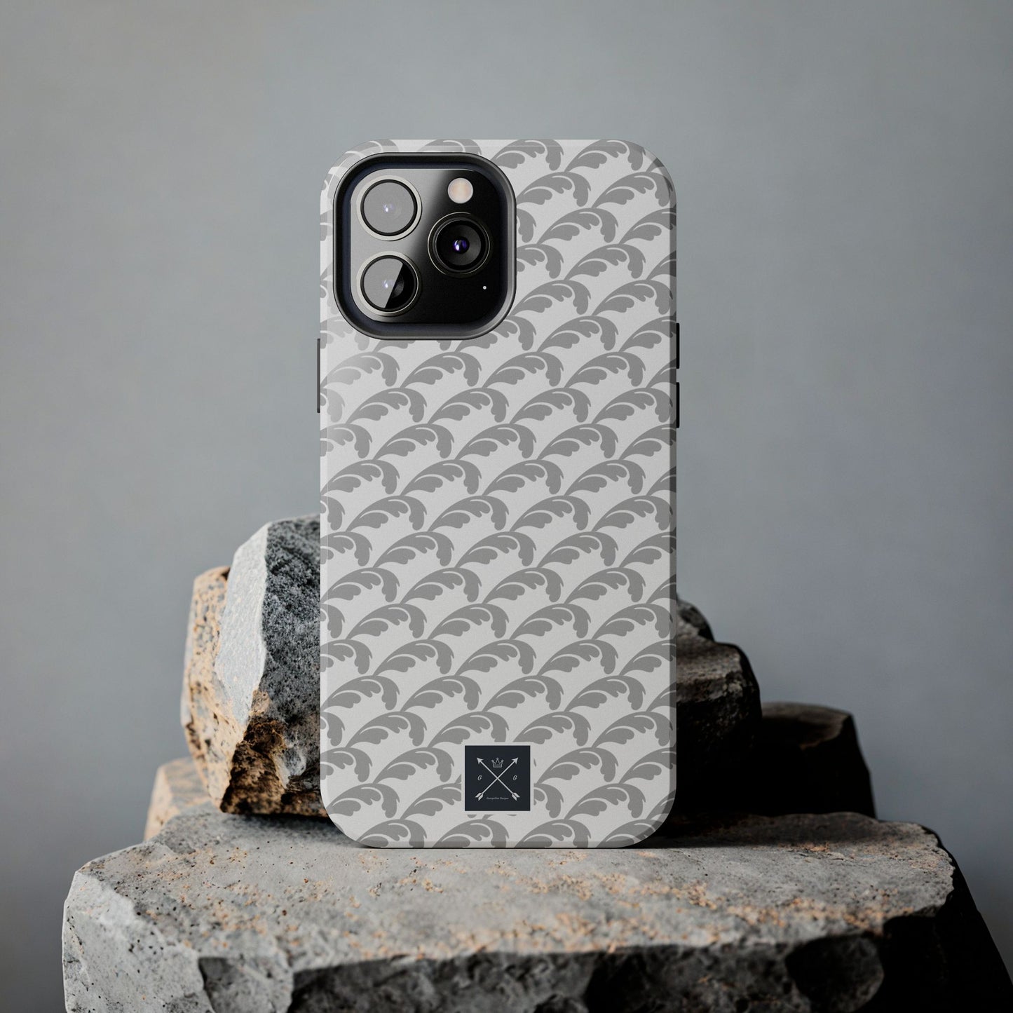 Beautiful Beloved Flourish (white/silver) - Tough Phone Cases