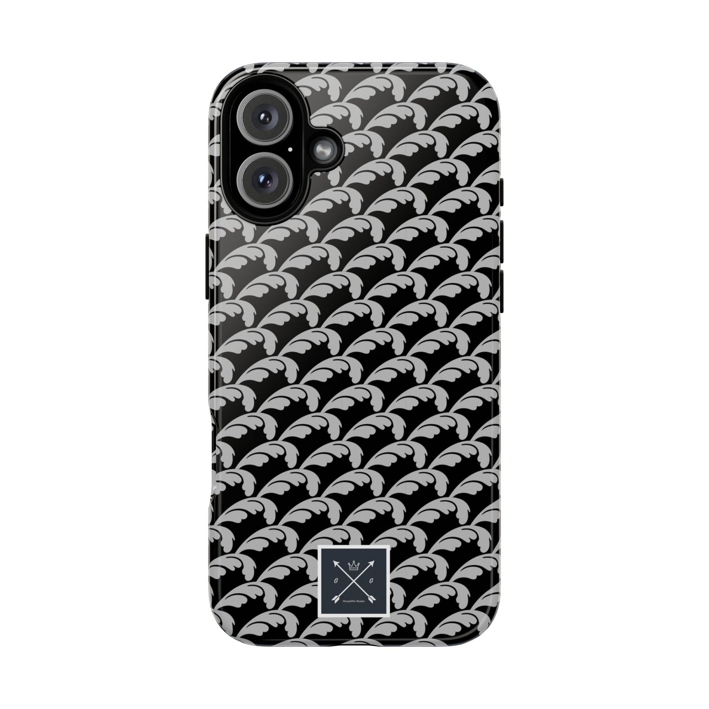 Beautiful Beloved One Flourish (black/silver) - Tough Phone Cases