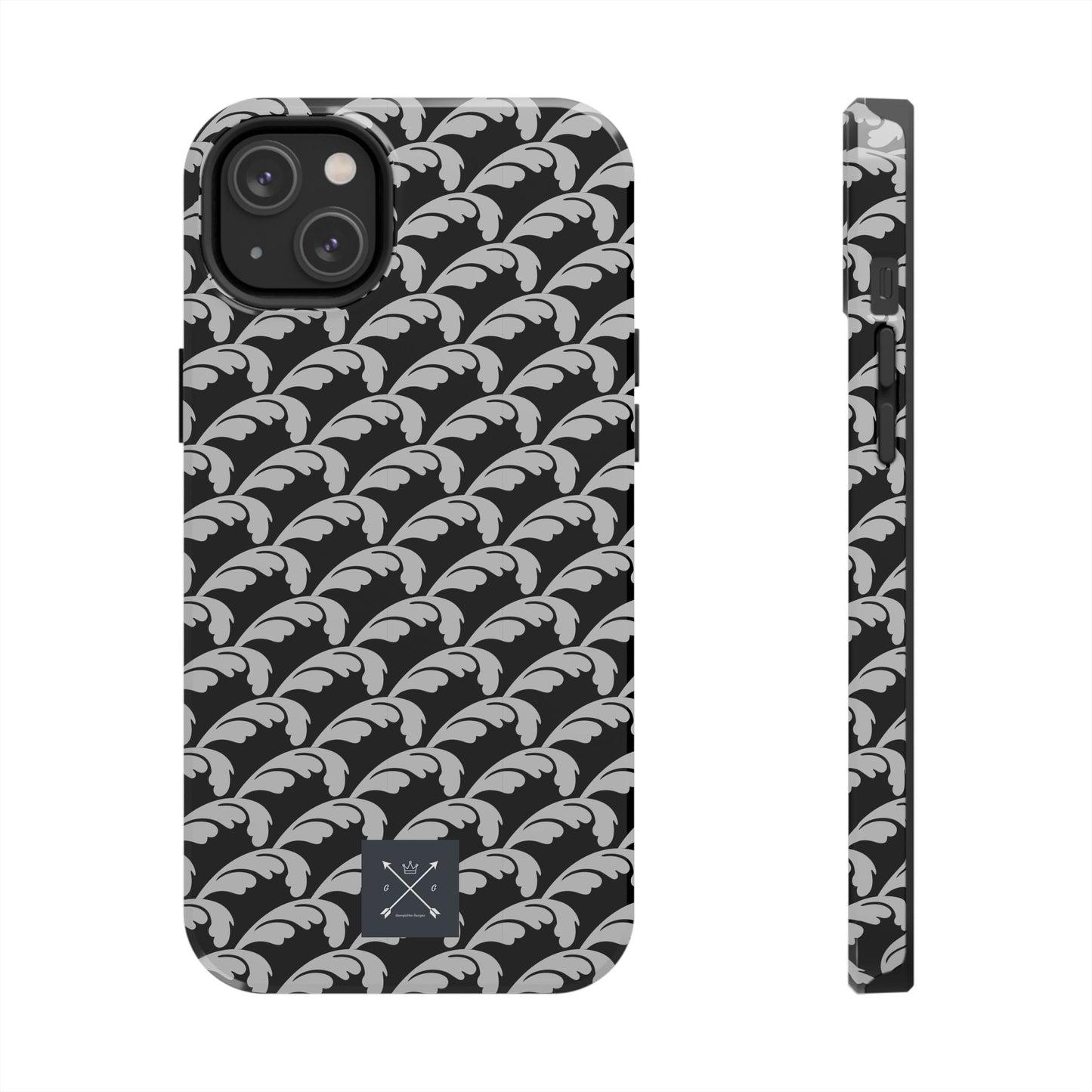 Beautiful Beloved One Flourish (silver/black) - Tough Phone Cases