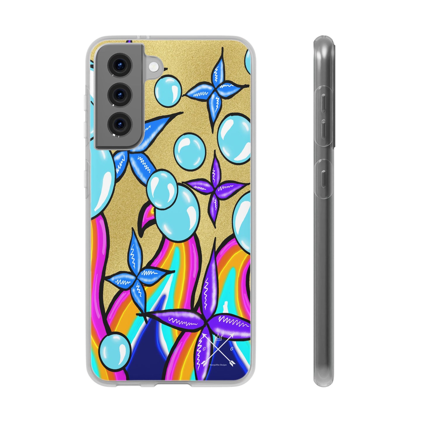 Bubble Rave (multi-colored)- Flexi Phone Cases