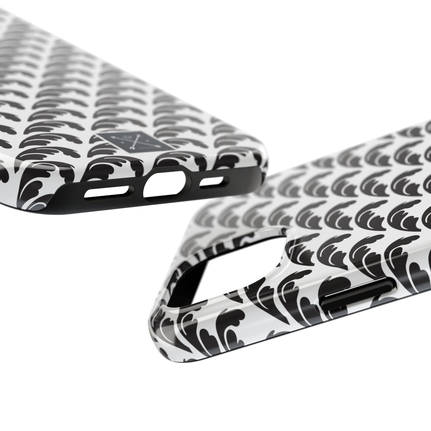 Beautiful Beloved One Flourish (black/white) - Tough Phone Cases