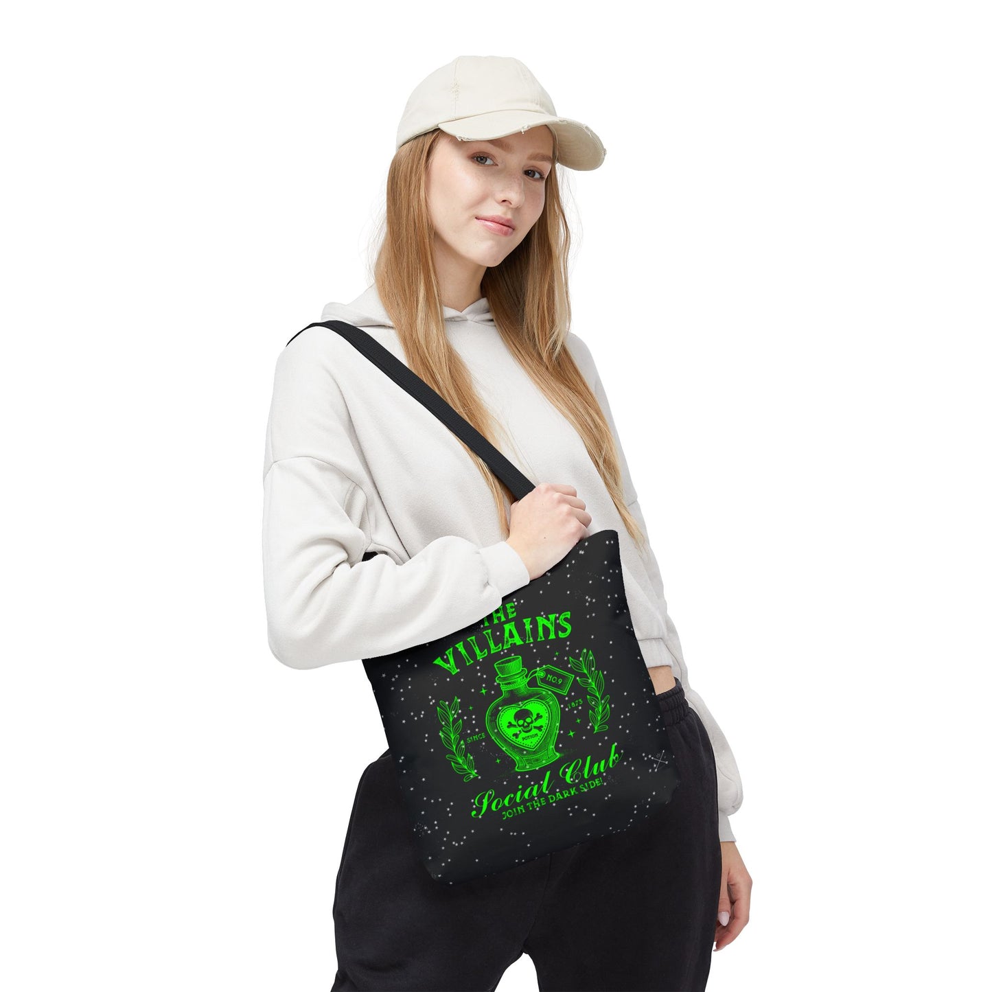 The Villains Social Club (Green) - Tote Bag (AOP)