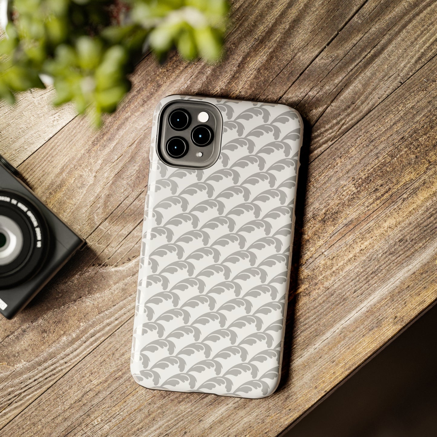 Beautiful Beloved Flourish (white/silver) - Tough Phone Cases