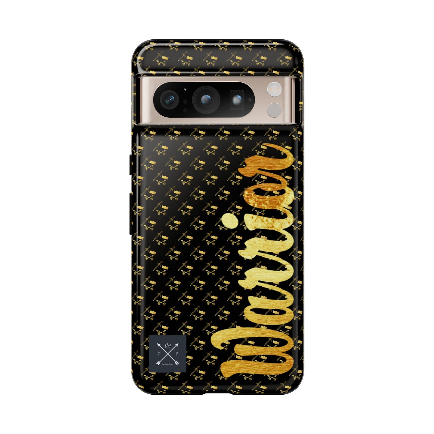 Gold and Bold Warrior - Tough Phone Cases