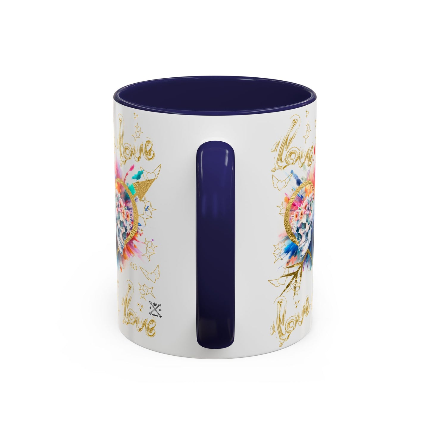 Love is Golden Watercolor - Accent Coffee Mug (11, 15oz)