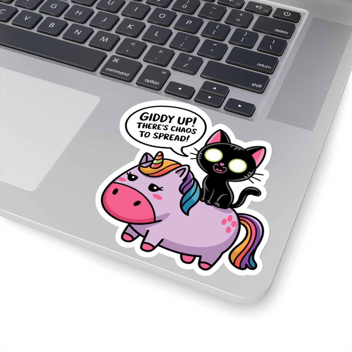 Giddy Up There’s Chaos To Spread - Kiss-Cut Stickers