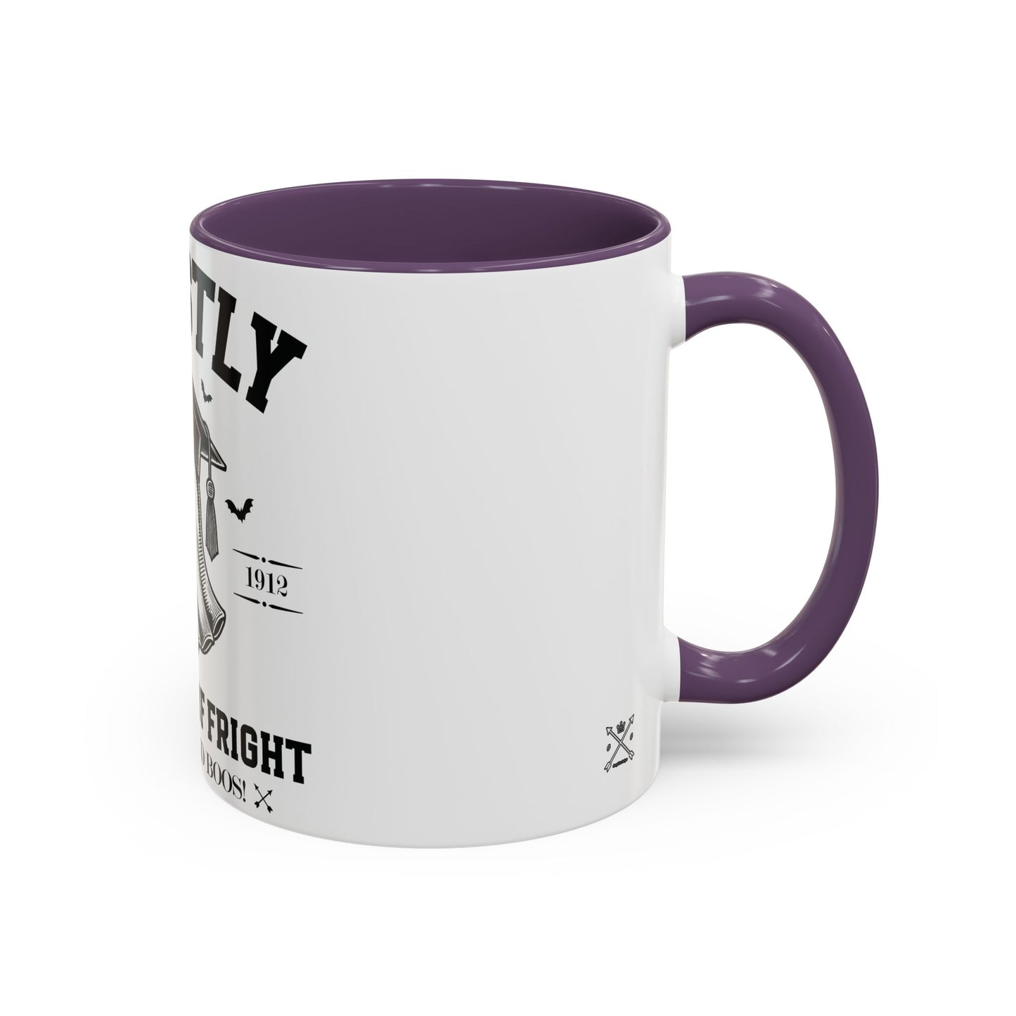 Ghostly Institute of Fright - Accent Coffee Mug (11, 15oz)