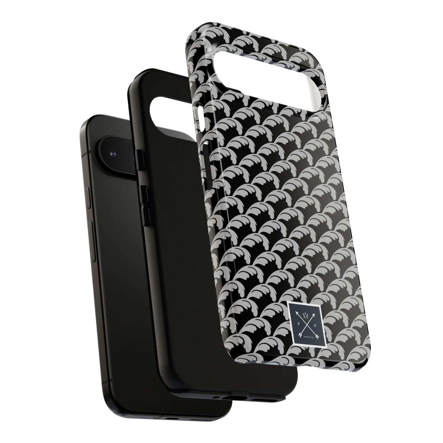 Beautiful Beloved One Flourish (black/silver) - Tough Phone Cases