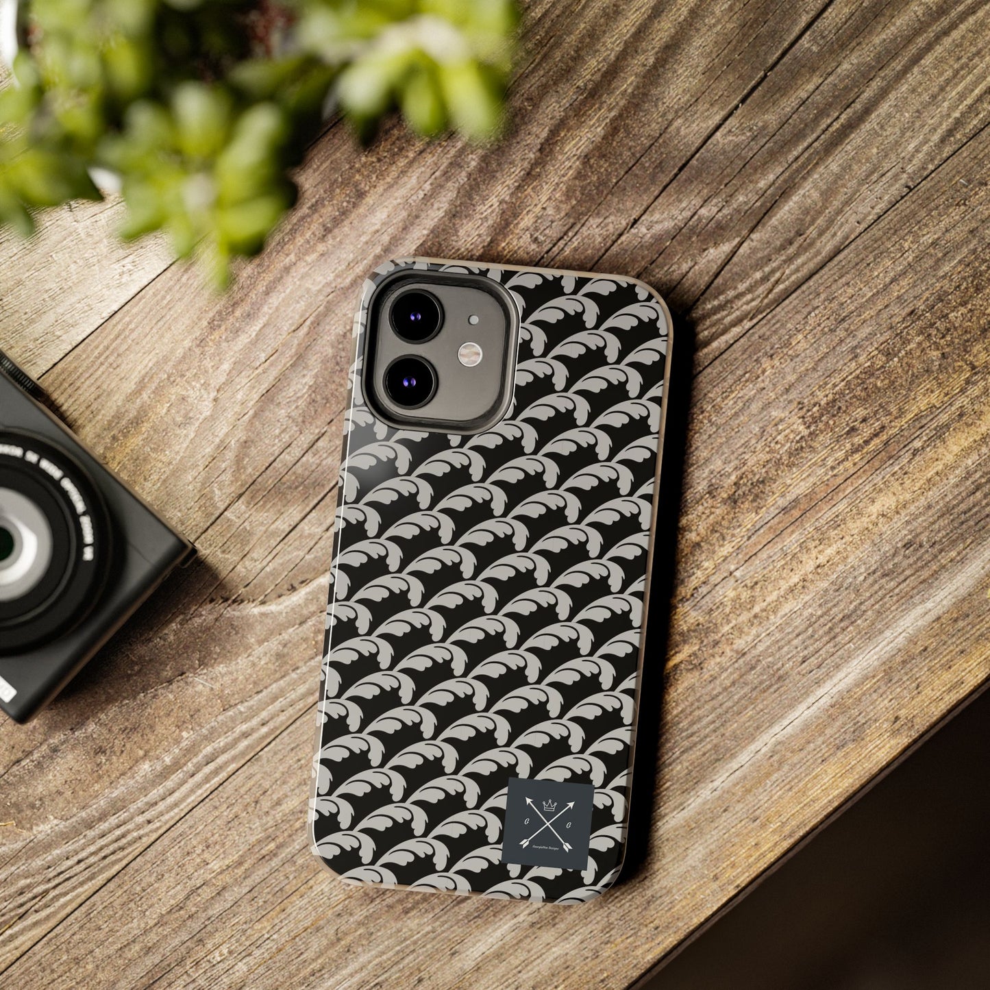 Beautiful Beloved One Flourish (silver/black) - Tough Phone Cases