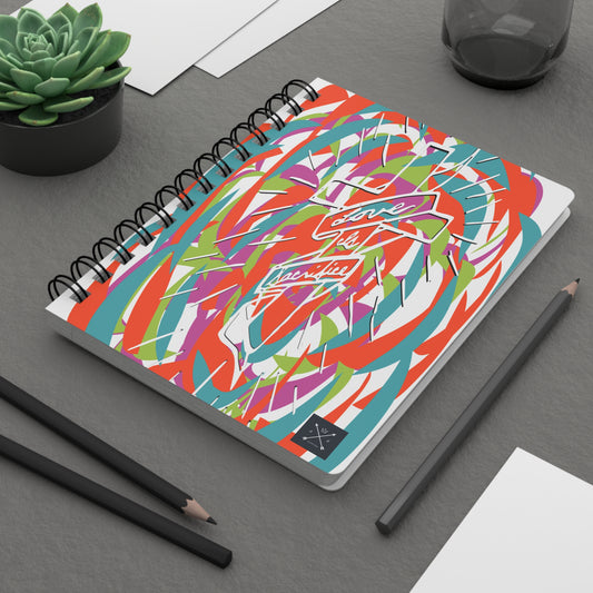 Love is Sacrifice - Spiral Notebook - Ruled Line