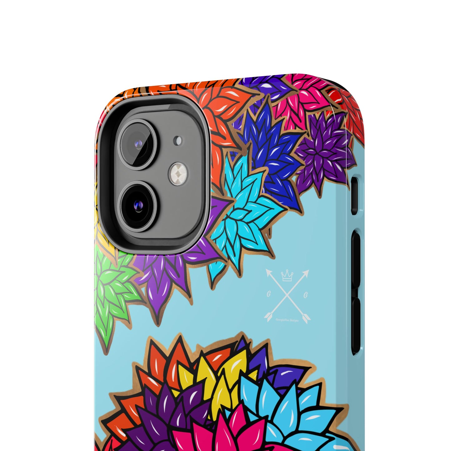 Beauty with Flowers - Tough Phone Cases