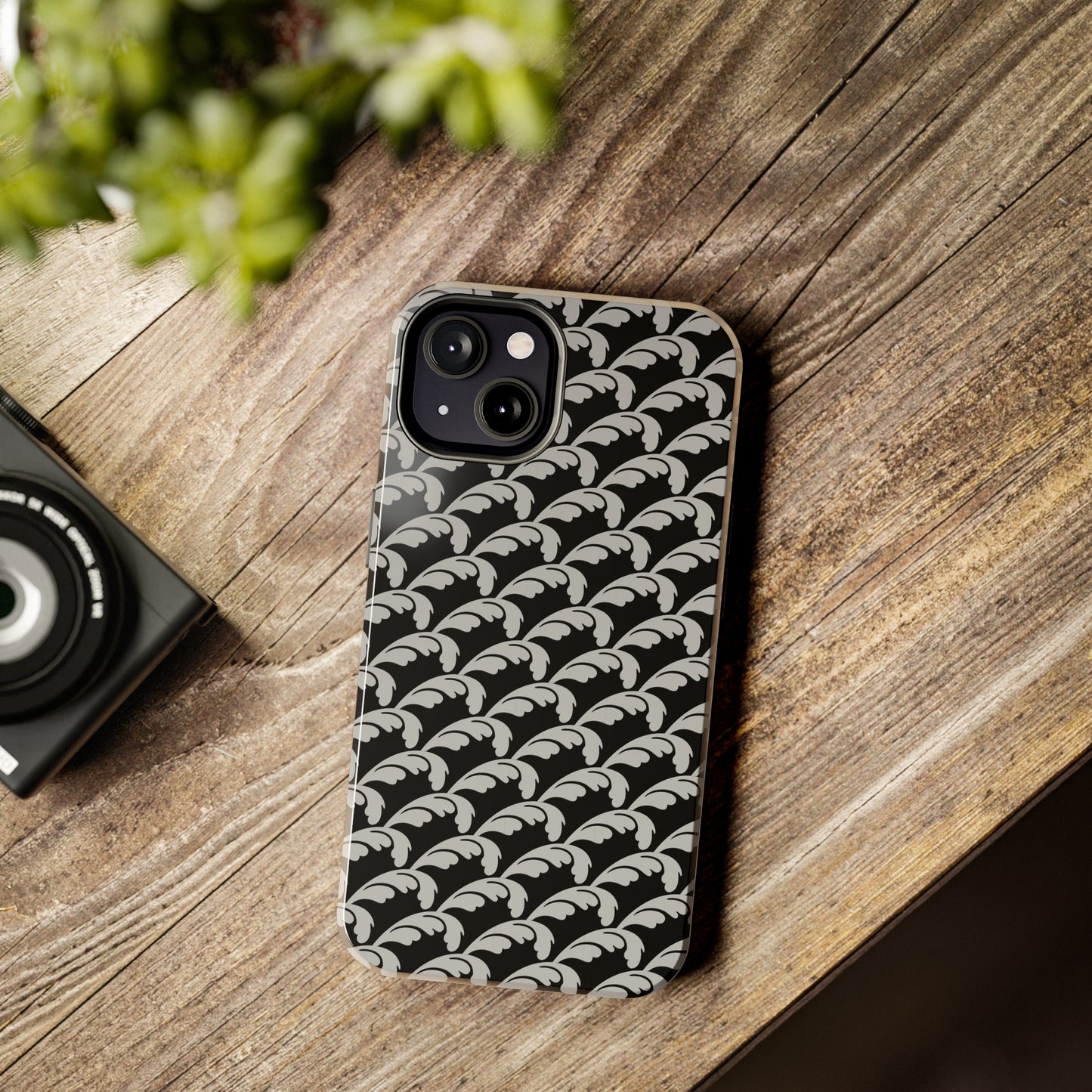 Beautiful Beloved One - Tough Phone Cases - blk/silver