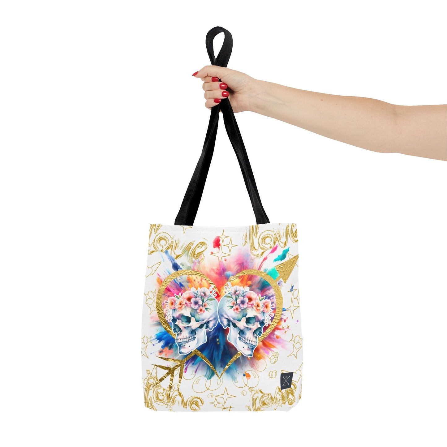 Love is Golden Watercolor - Tote Bag (AOP)