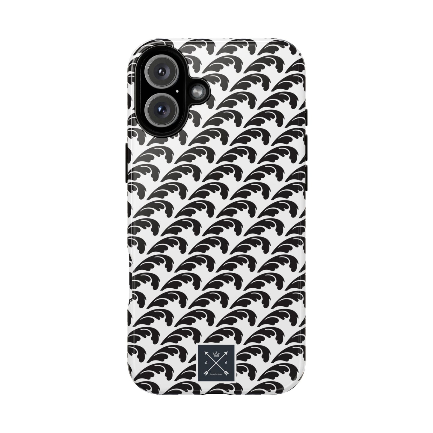 Beautiful Beloved One Flourish (black/white) - Tough Phone Cases