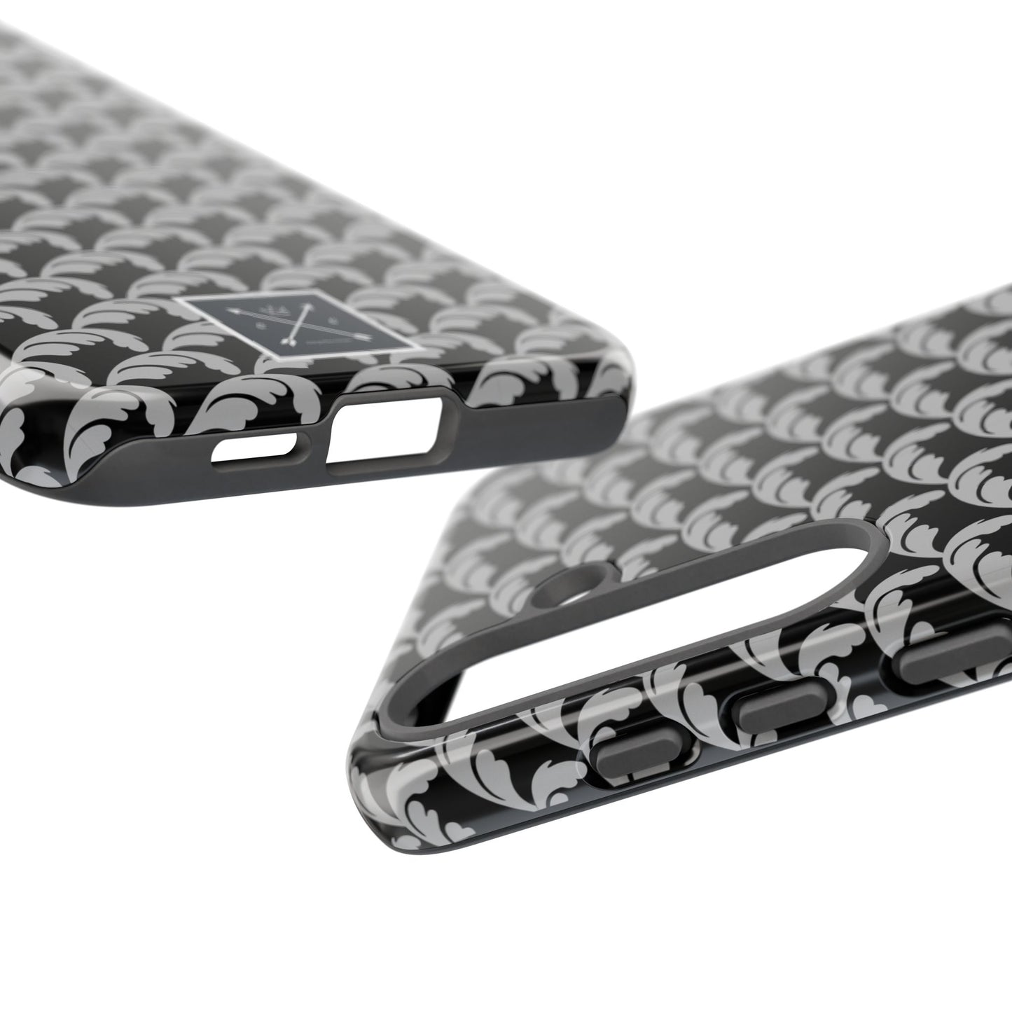 Beautiful Beloved One Flourish (black/silver) - Tough Phone Cases
