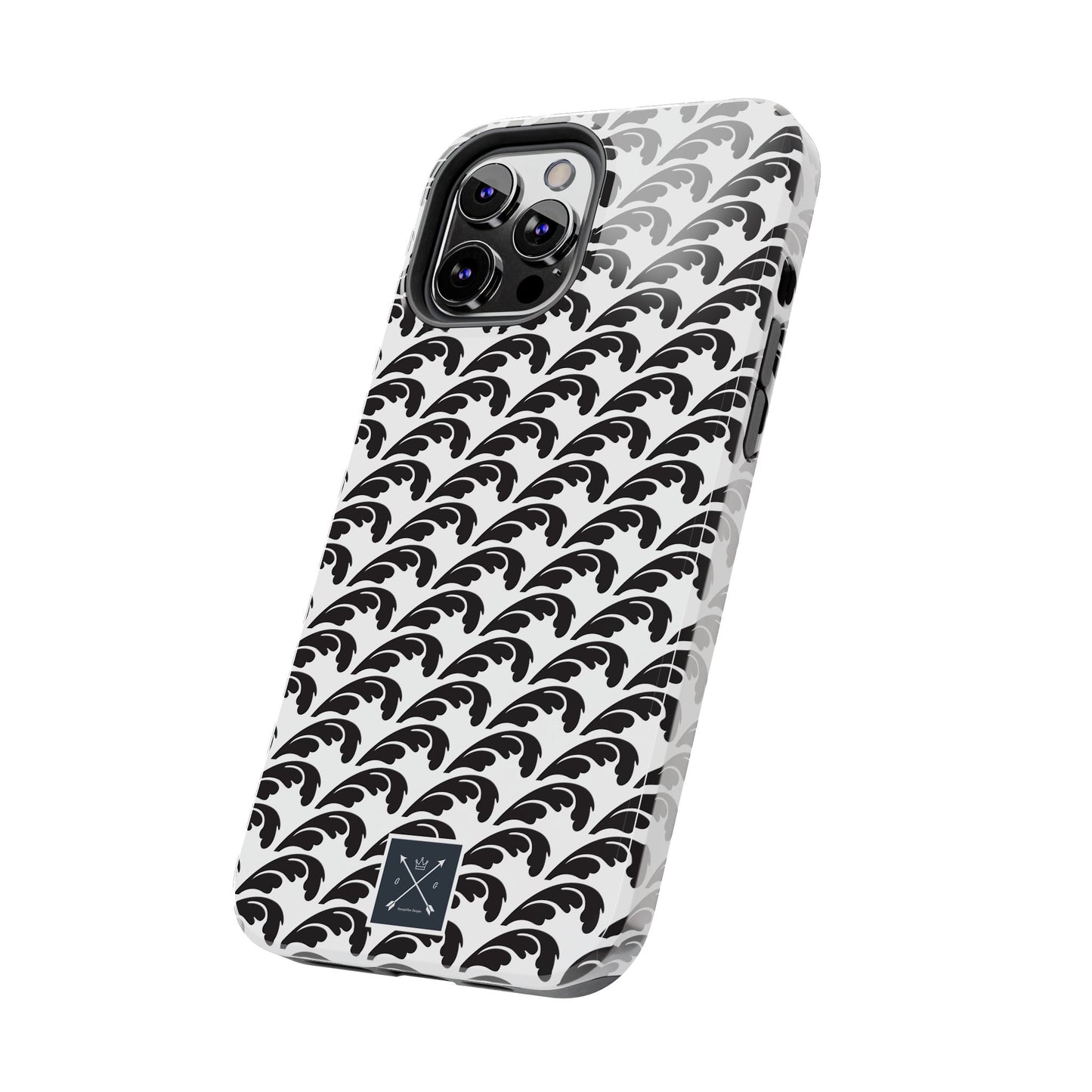 Beautiful Beloved One Flourish (black/white) - Tough Phone Cases