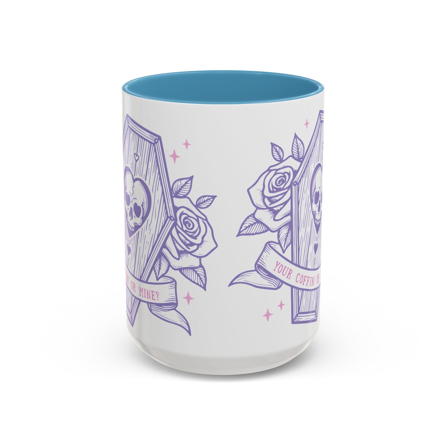 Your Coffin or Mine? - Accent Coffee Mug (11, 15oz)
