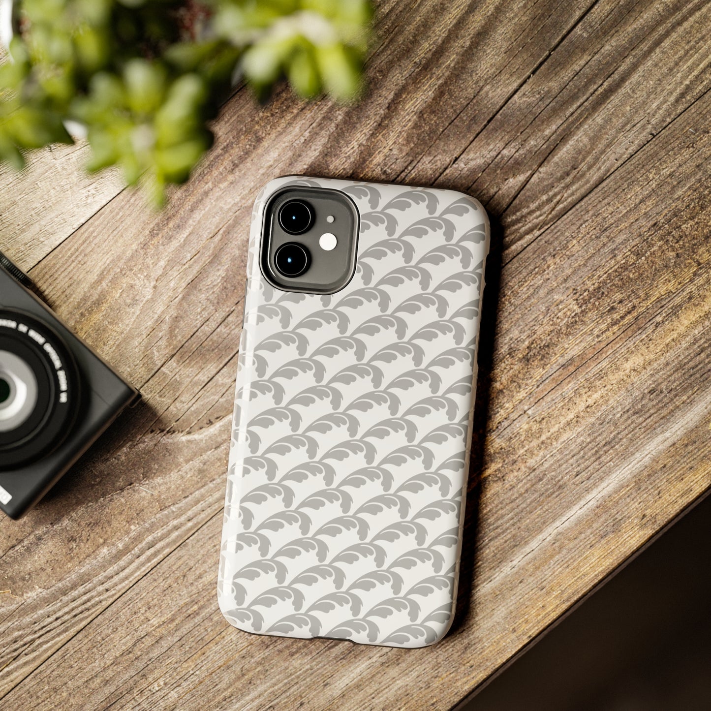 Beautiful Beloved Flourish (white/silver) - Tough Phone Cases
