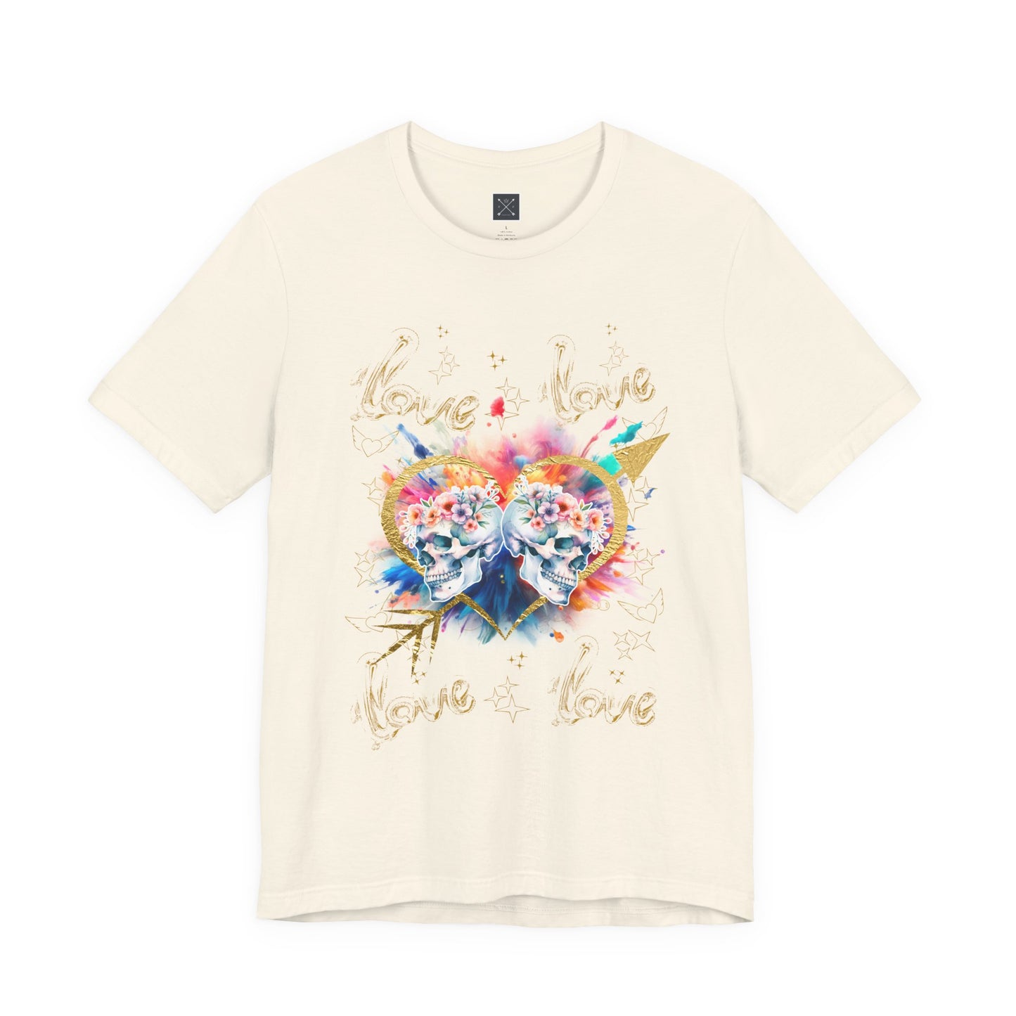 Love is Golden - Unisex Jersey Short Sleeve Tee
