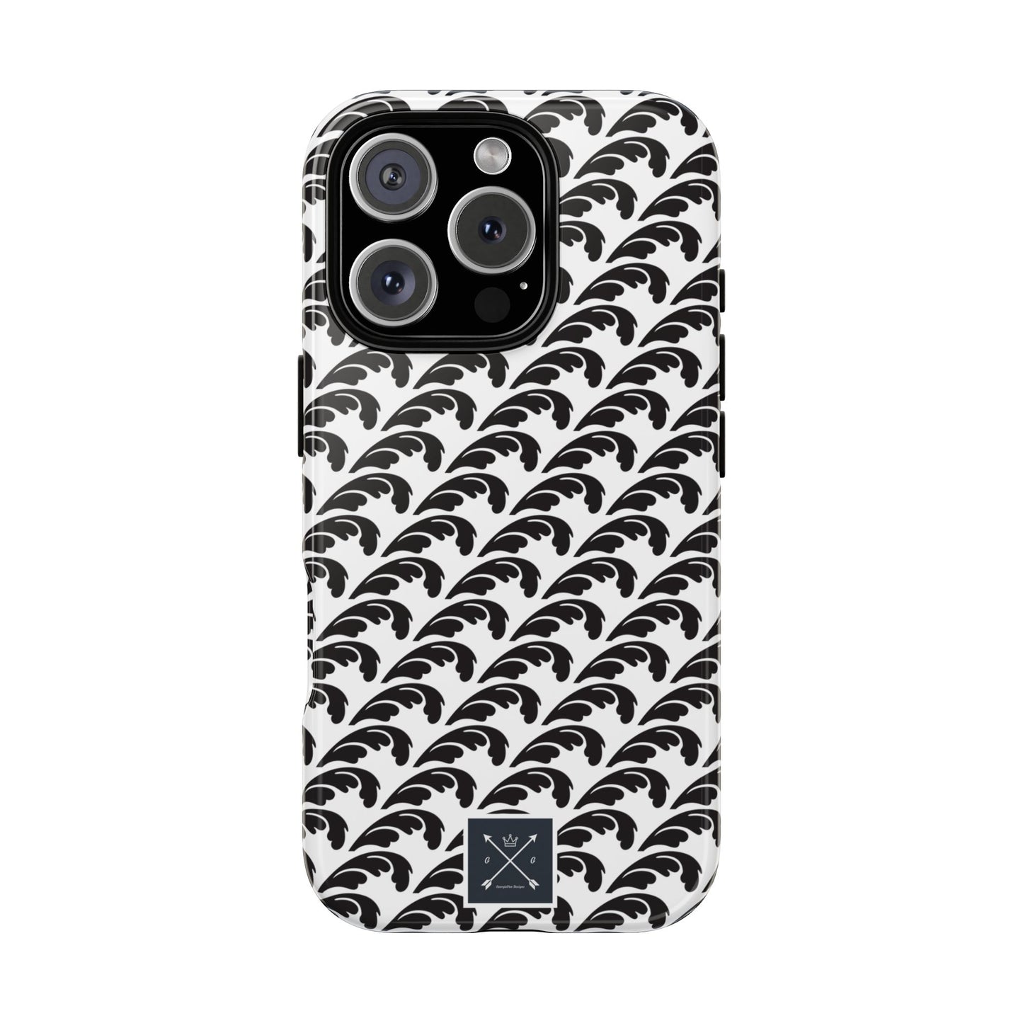 Beautiful Beloved One Flourish (black/white) - Tough Phone Cases