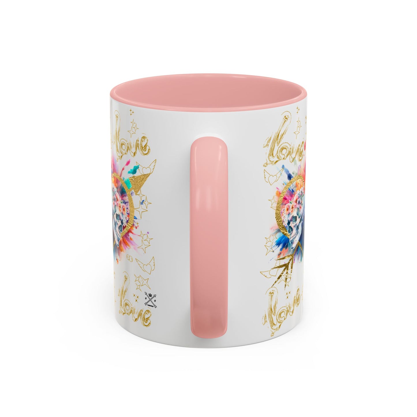 Love is Golden Watercolor - Accent Coffee Mug (11, 15oz)