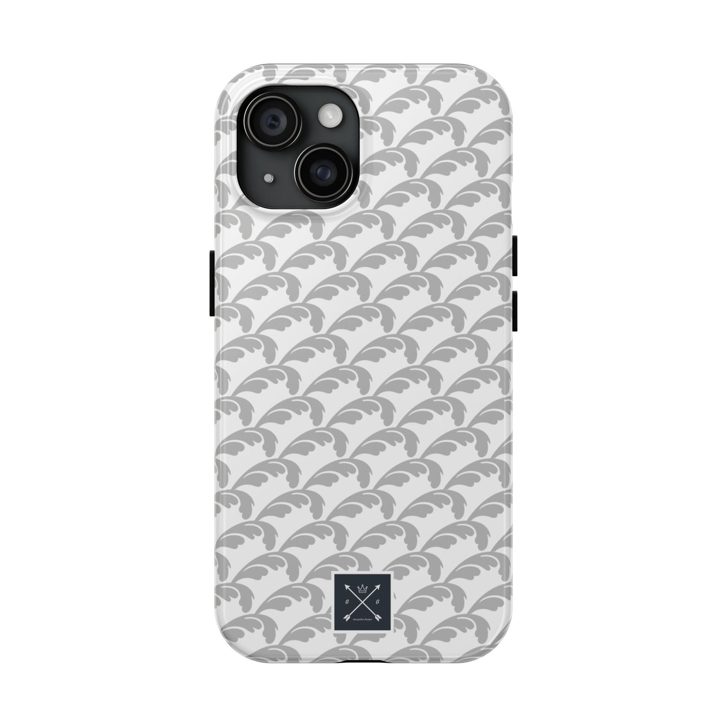 Beautiful Beloved Flourish (white/silver) - Tough Phone Cases