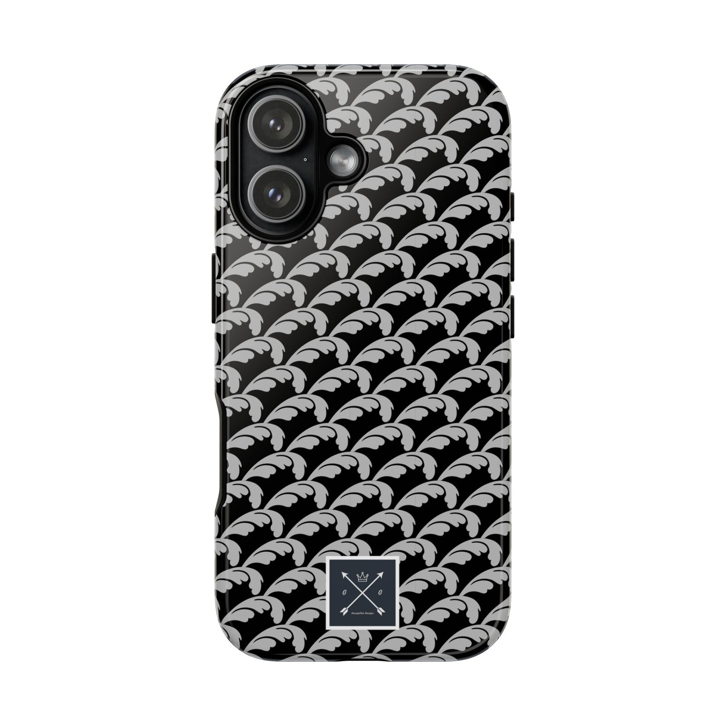 Beautiful Beloved One Flourish (black/silver) - Tough Phone Cases