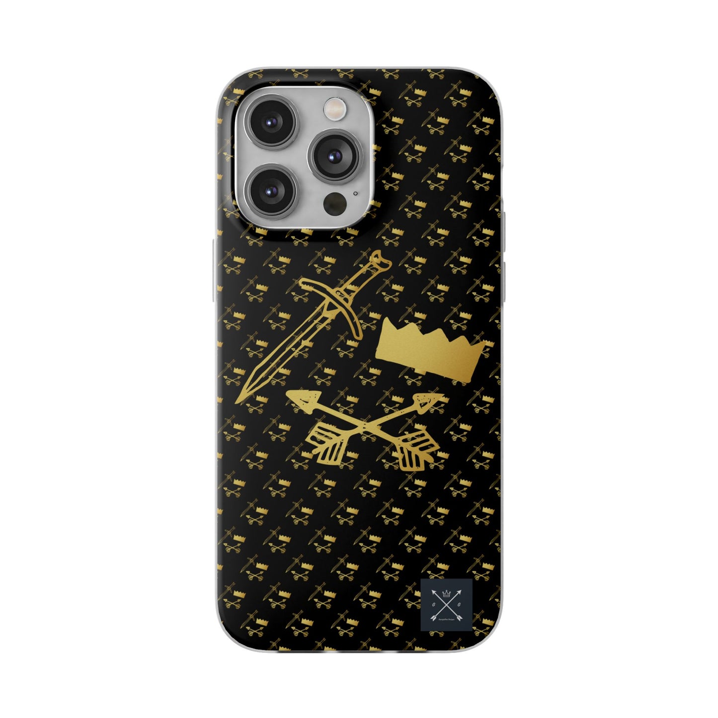 Gold and Bold Warrior - Flexi  Phone Cases