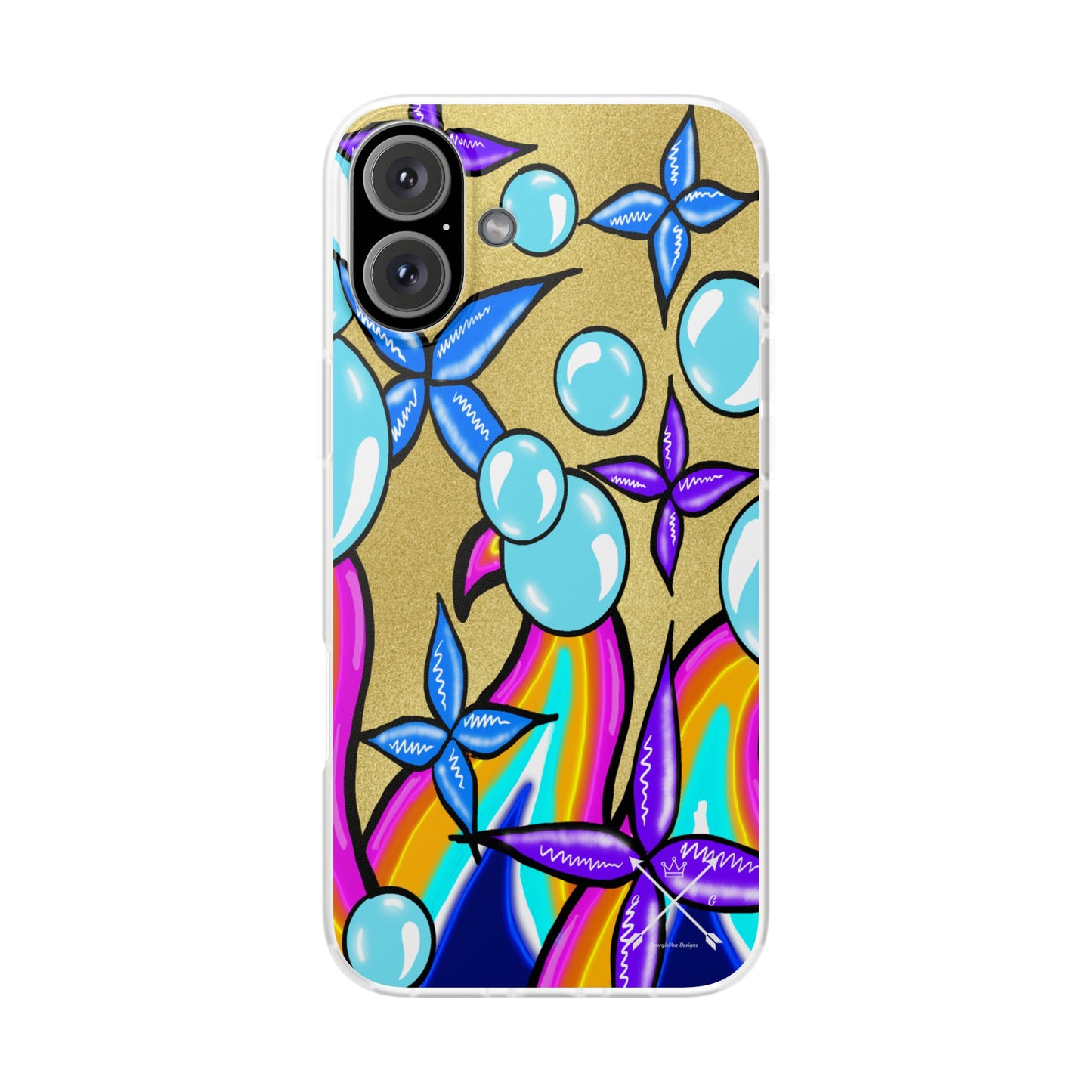 Bubble Rave (multi-colored)- Flexi Phone Cases