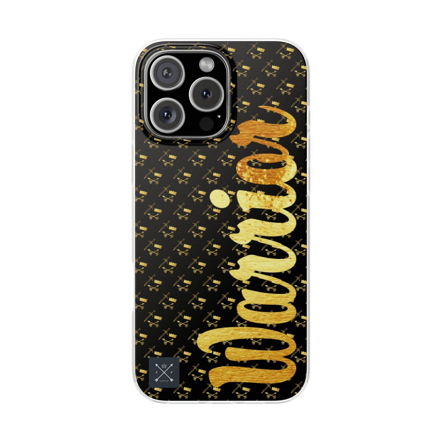 Gold and Bold Warrior - Flexi Phone Cases