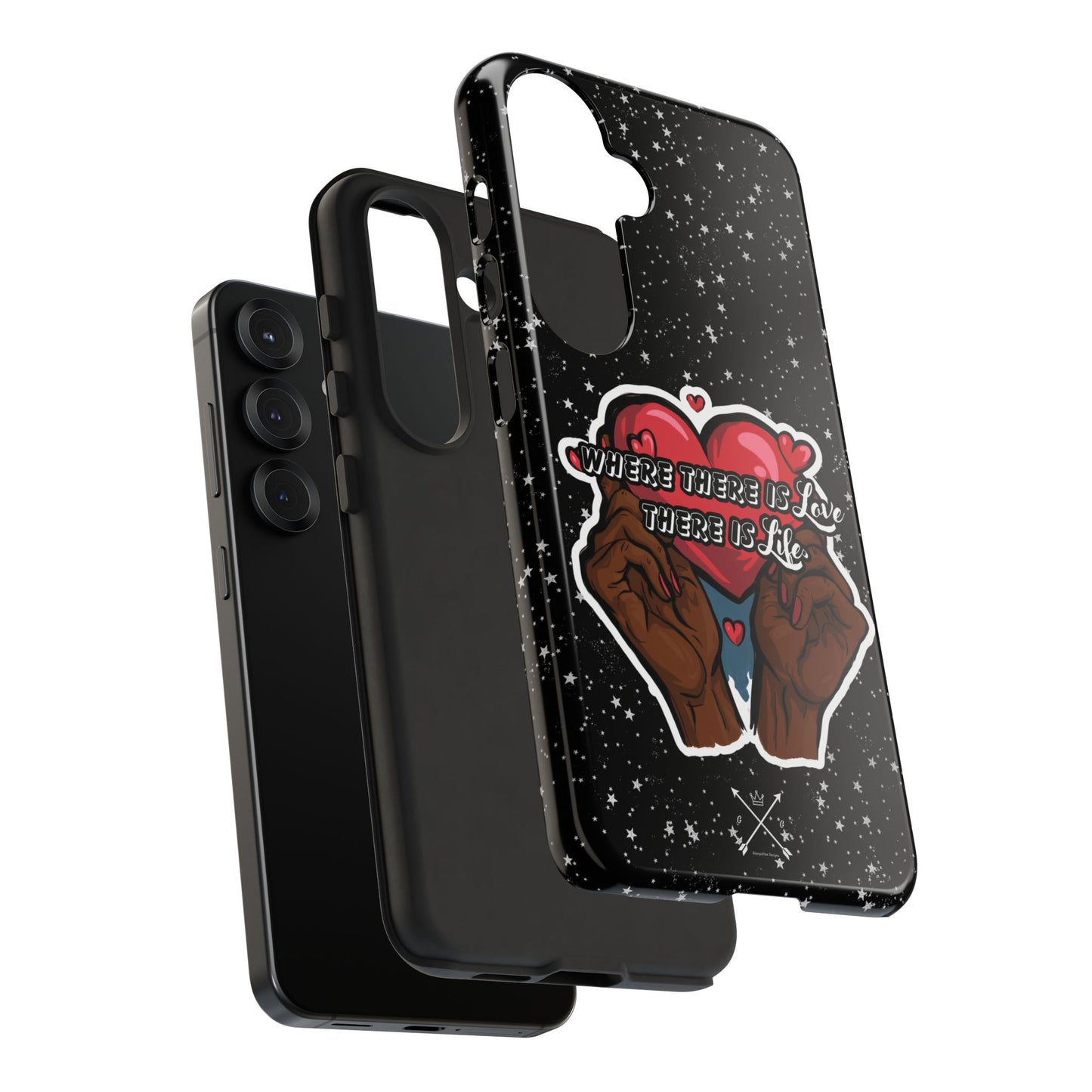Inspirational Tough Phone Case | Love & Life Design