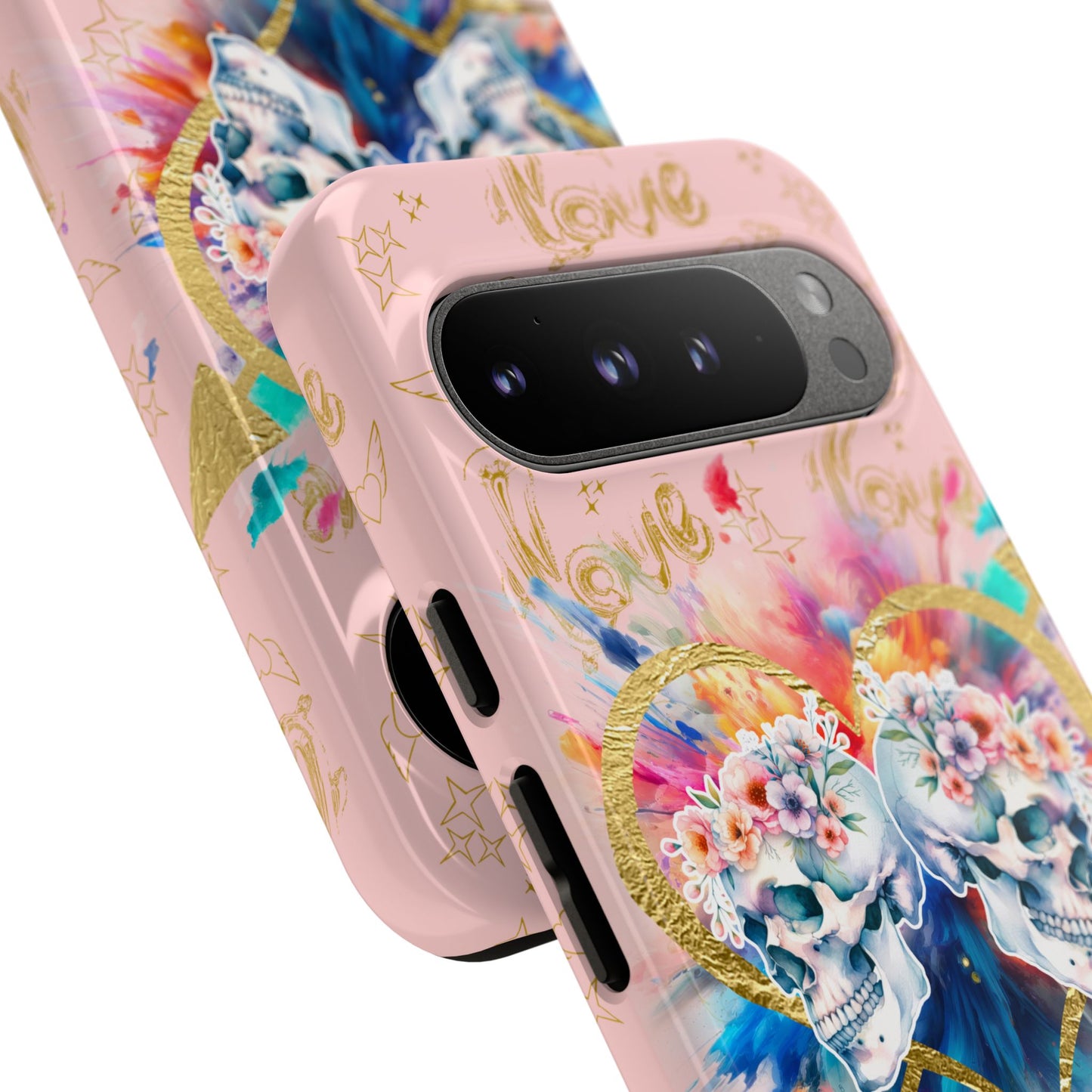 Love is Golden Watercolor (pink) - Tough Cases