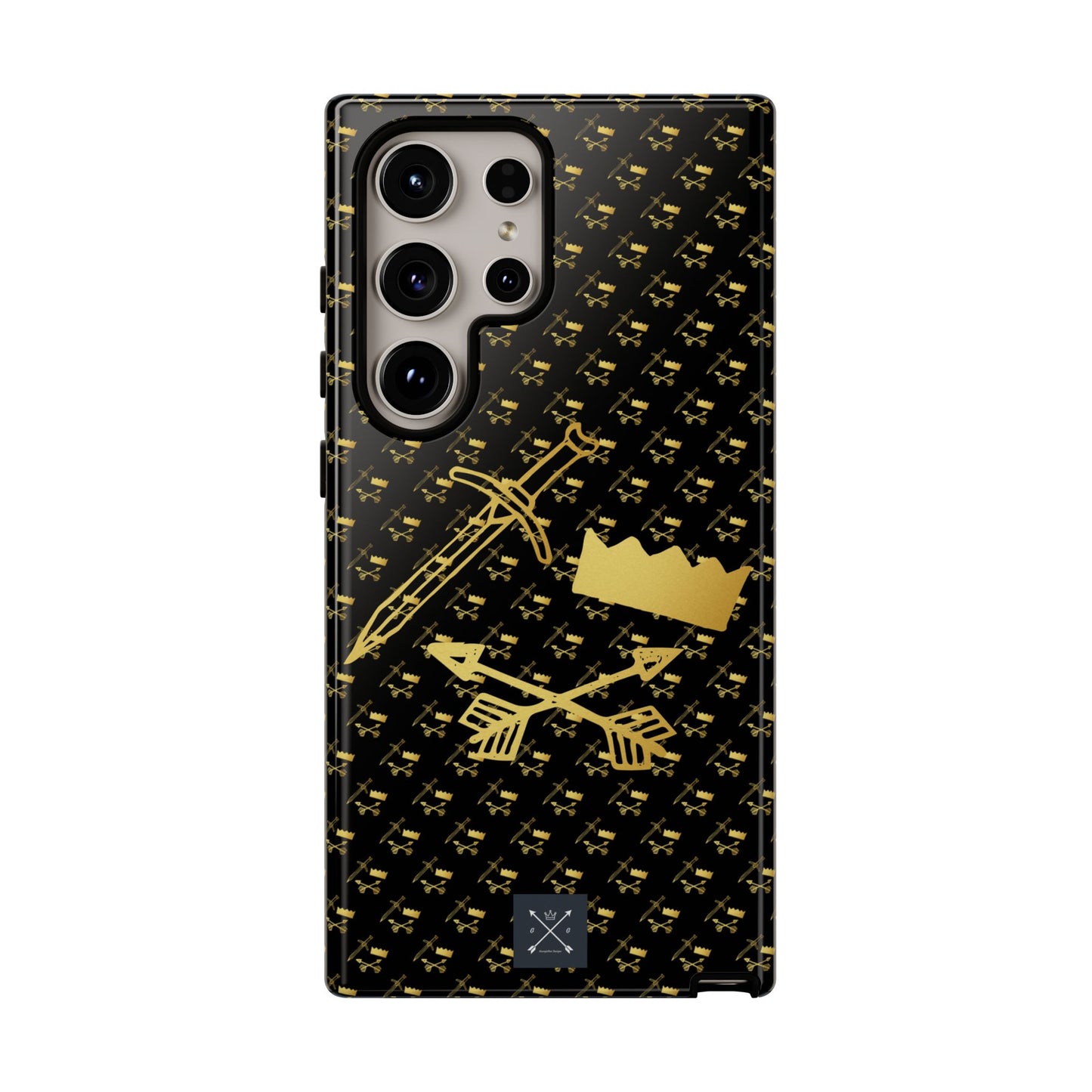 Gold and Bold Warrior - Tough Phone Cases