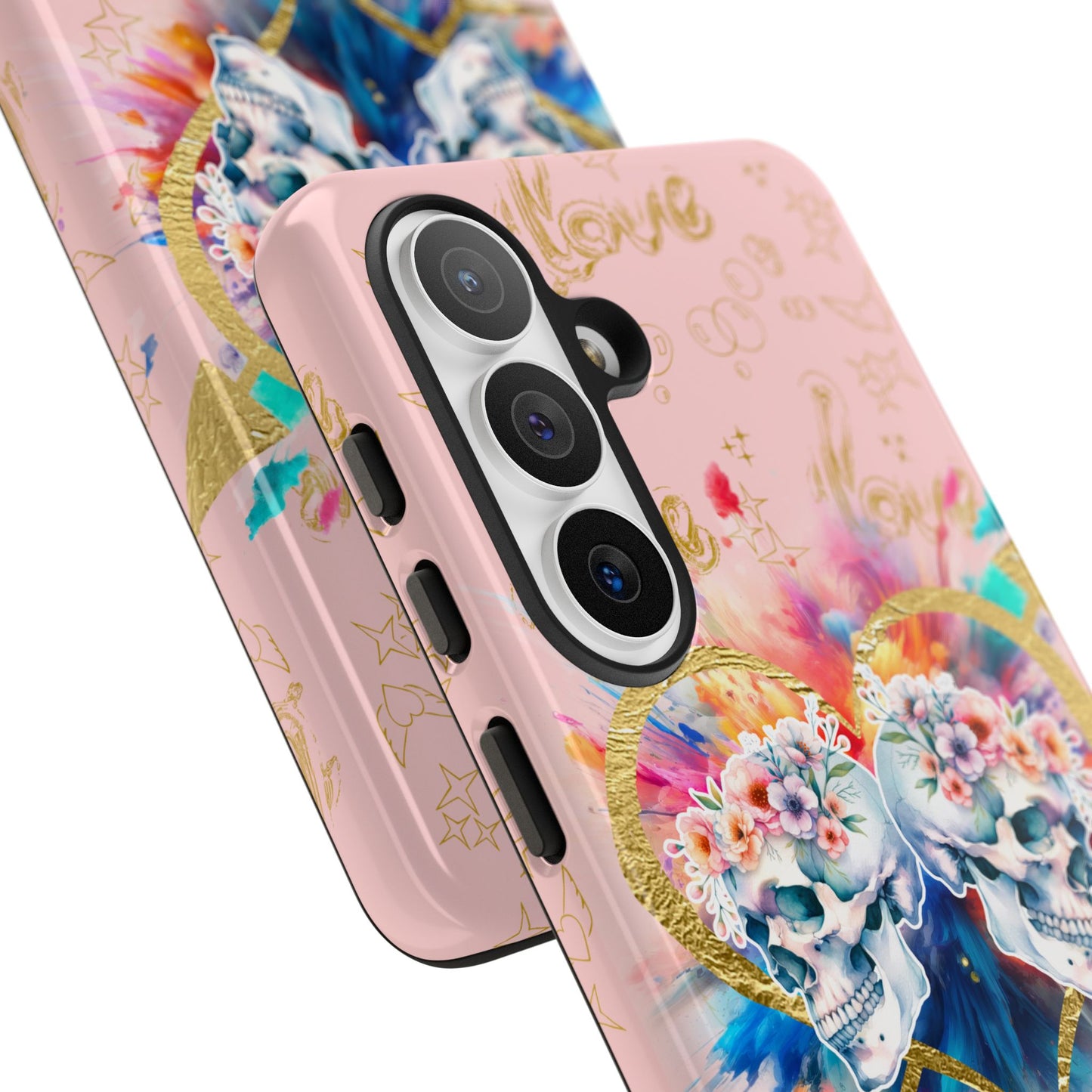 Love is Golden Watercolor (pink) - Tough Cases